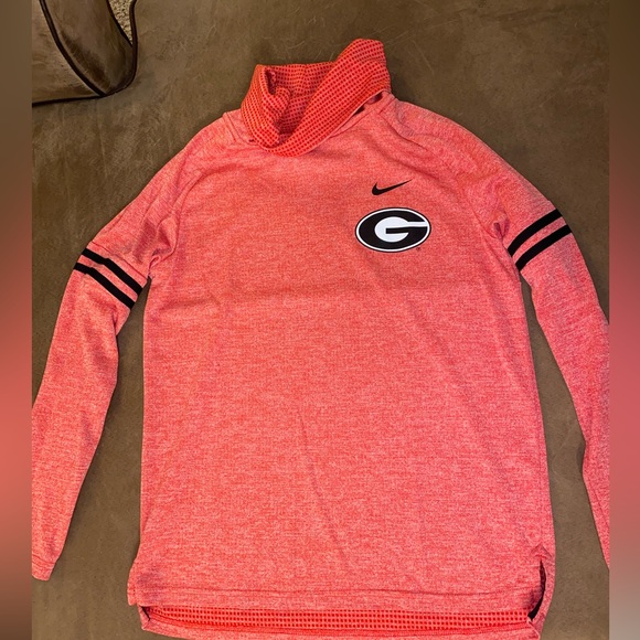 Women’s Small Nike Georgia cowlneck dri-fit pullover - Picture 3 of 6
